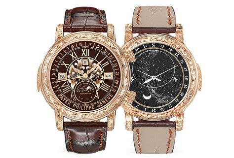 montre patek philippe double face prix|Patek Philippe Sky Moon Tourbillon .